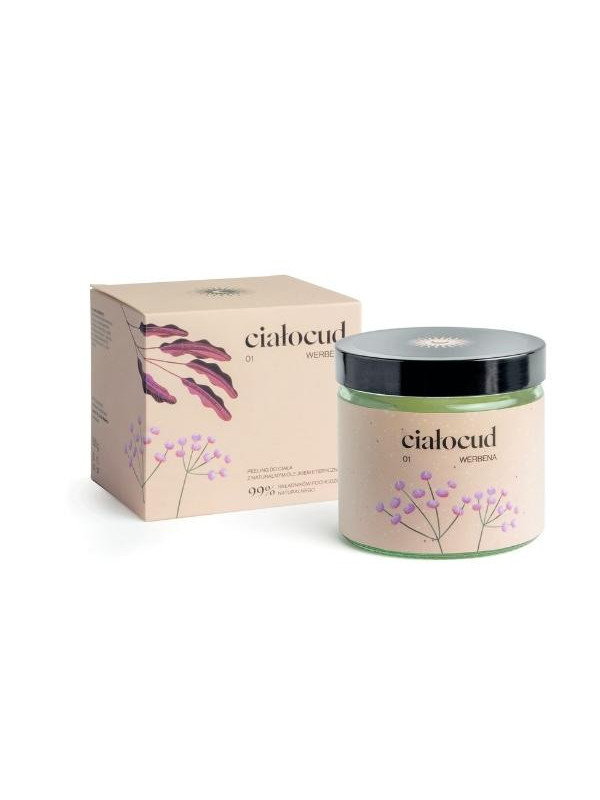 Ciałocud Peeling met natuurlijke etherische olie Verbena 300 g