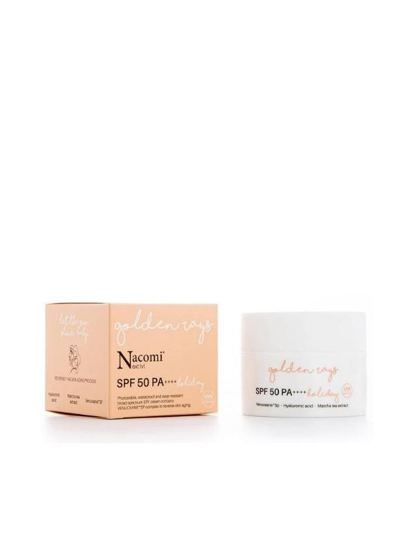 Nacomi Next Level anti-wrinkle face cream with SPF50 filter 50 ml