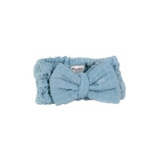 Nacomi Microfiber haarband blauw 1 stuk