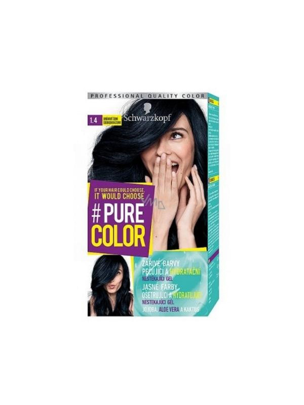 Schwarzkopf Pure Color Haarverf /1.4/ Blueberry Black