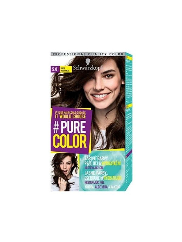 Schwarzkopf Pure Color Haarverf / 5 .0/ Simply Brown