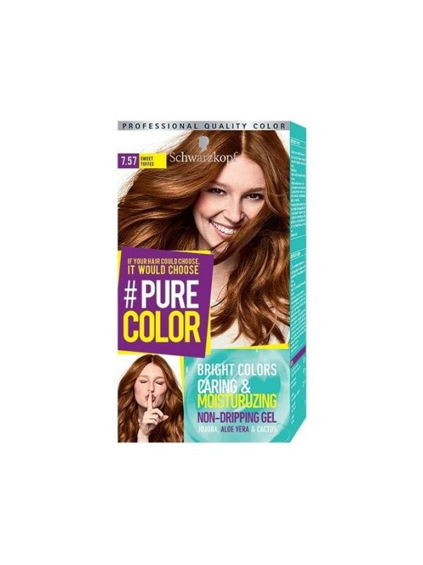 Schwarzkopf Pure Color Haarverf /7.57/ Sweet Toffee