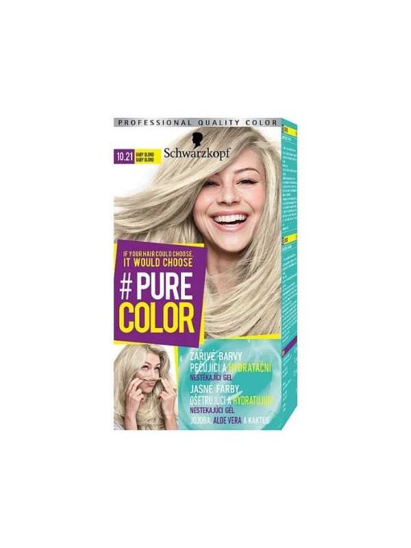 Schwarzkopf Pure Color Haarverf /10.21/ Baby Blond