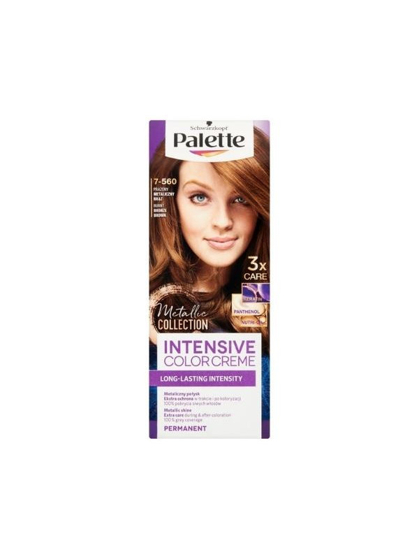 Schwarzkopf Palette Intensive Color Creme Haarverf /7-560/ Roasted Metallic Brown