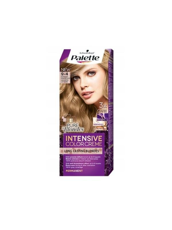 Schwarzkopf Palette Intensive Color Creme Hair dye /9-4/ Extra Light Vanilla Blond