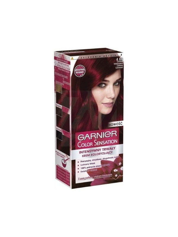 Garnier Color Sensation Hair dye /4.60/ Dark Red