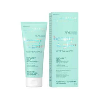 Eveline Beauty & Glow Keep Balance ! mattifying detoxifying face cream 50 ml