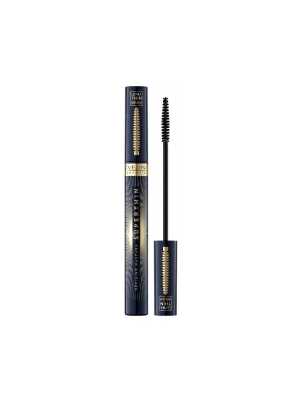 Eveline Superthin Defining Mascara met een precieze borstel 6 ml