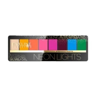 Eveline Eye shadows 8 colors Neon Lights