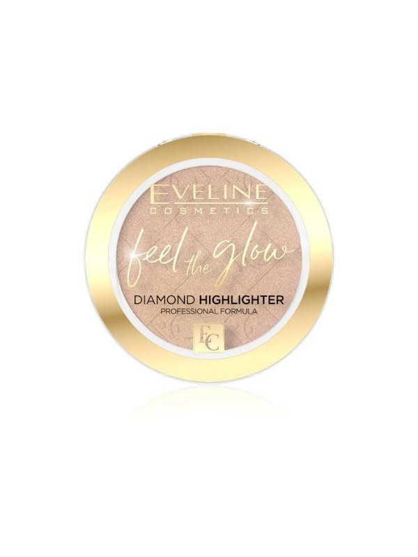 Eveline Feel the Glow Face highlighter /02/ Beach Glow 4.2 gr