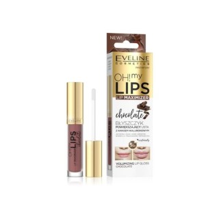 Eveline OH! MY LIPS Lip Plumping Lip Gloss met hyaluronzuur Chocolade 4,5 5 ml