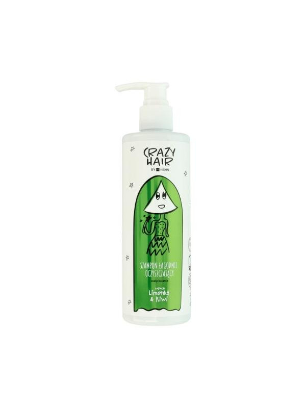 HiSkin Crazy Hair Mild reinigende shampoo voor hoofdhuid en haar met de geur van Limoen en Kiwi 300 ml