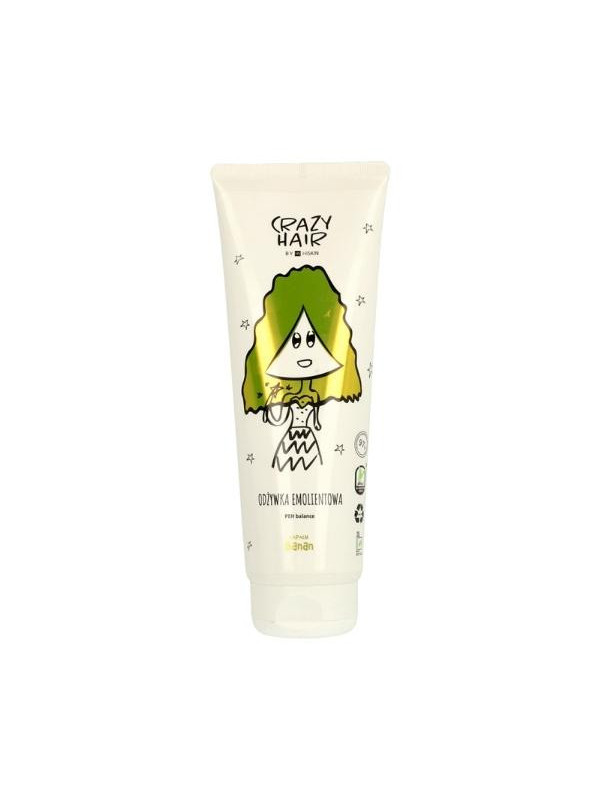 HiSkin Crazy Hair Verzachtende haarconditioner met de geur van Banana 250 ml