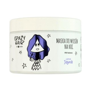 HiSkin Crazy Hair Hair mask for the night with the scent of Berries 300 ml