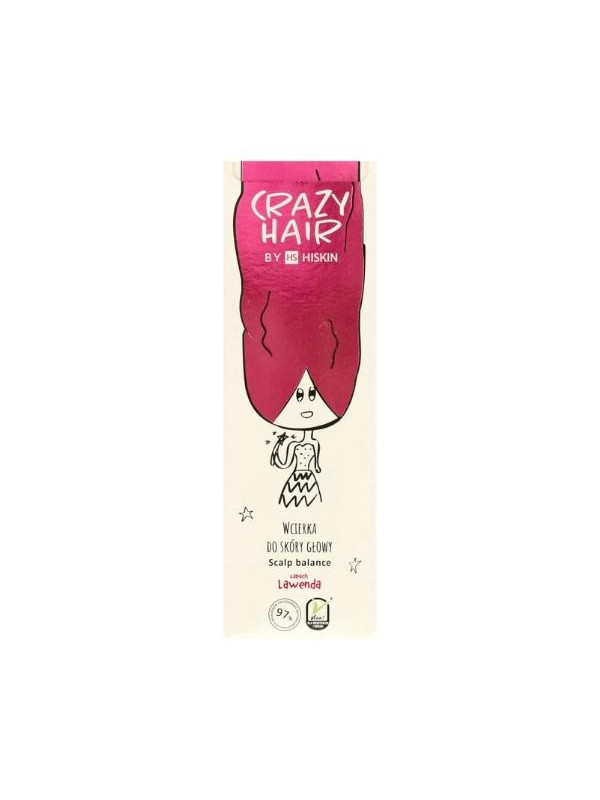 HiSkin Crazy Hair Wcierka do skóry głowyy o zapachu Lawendy 100 ml