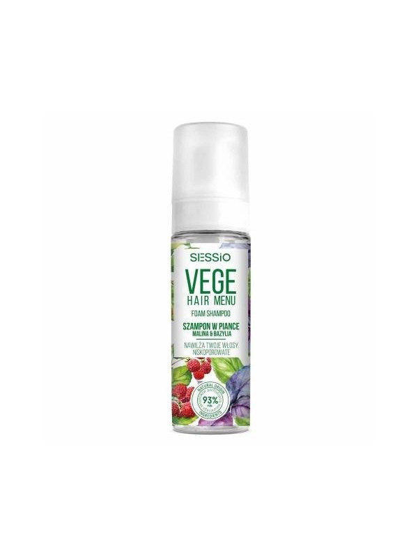 Sessio Hair Vege Menu Shampoo in schuim voor laag poreus haar 175 g