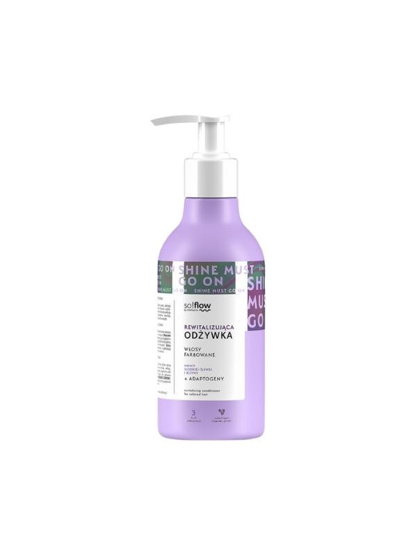 Vis Plantis so!flow revitaliserende Conditioner voor gekleurd haar 400 ml