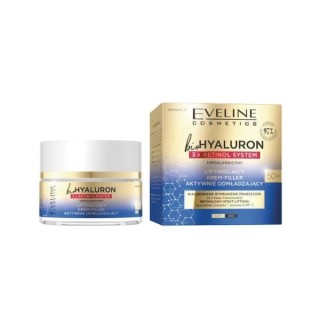 Eveline BioHyaluron 3x Retinol Systeem 50+ Liftende Crème-Filler actief verjongend 50 ml