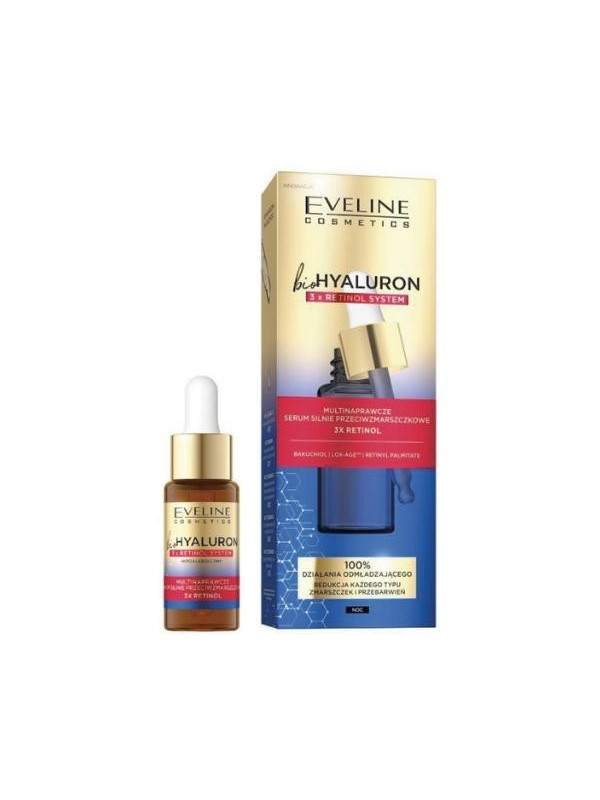 Eveline BioHyaluron 3x Retinol System multi-reparerend Serum 18 ml