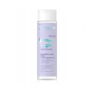 Eveline Beauty & Glow Acid Power ! Illuminating Toner with Glycolic Acid 5 % 200 ml