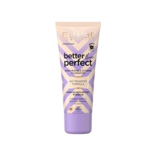 Eveline Better than Perfect hydraterende en dekkende foundation /02/ Light Vanilla 30 ml