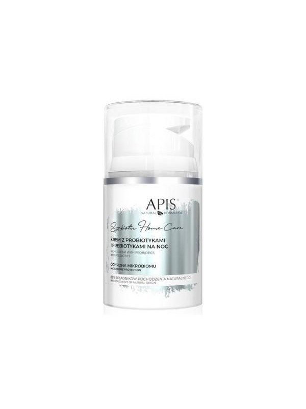 Apis Synbiotic Home Care Gezichtscrème met probiotica en prebiotica voor de nacht 50 ml