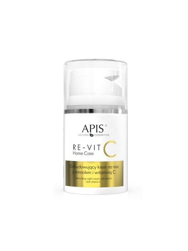 Apis Re-Vit C Home Care rebuilding face cream with Vitamin C for the night 50 ml