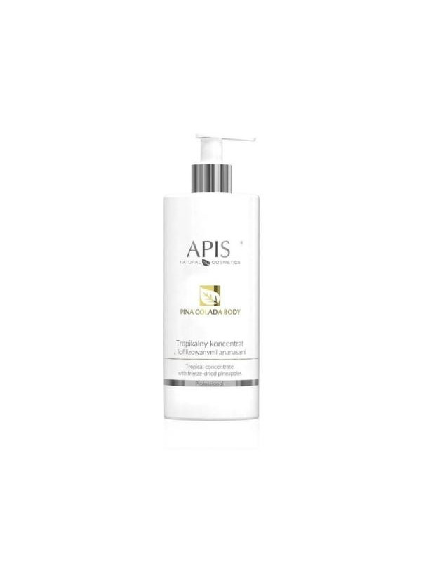 Apis Pina Colada Tropical Body Concentrate with freeze-dried pineapples 500 ml