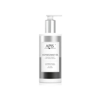 Apis Cleansing Face Wash Gel with Activated Carbon 300 ml