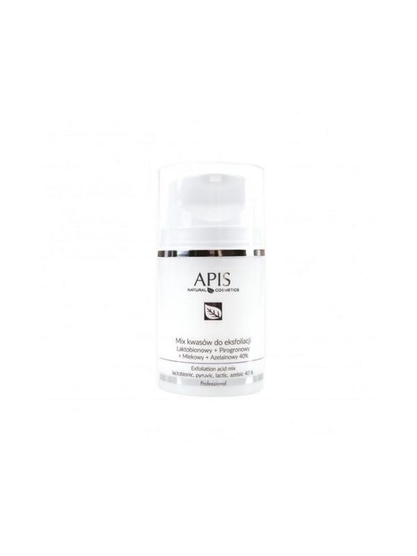 Apis Mix van zuren voor exoficatie Lactobionic + Pyruvic + Lactic + Azelaic 40% 50 ml