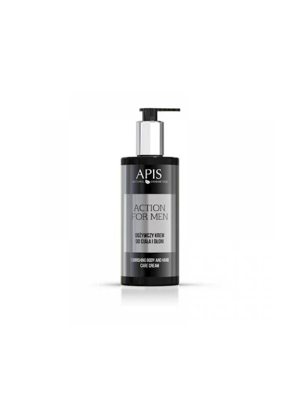 Apis Action for Men pflegende Körper- und Handcreme für Männer 300 ml