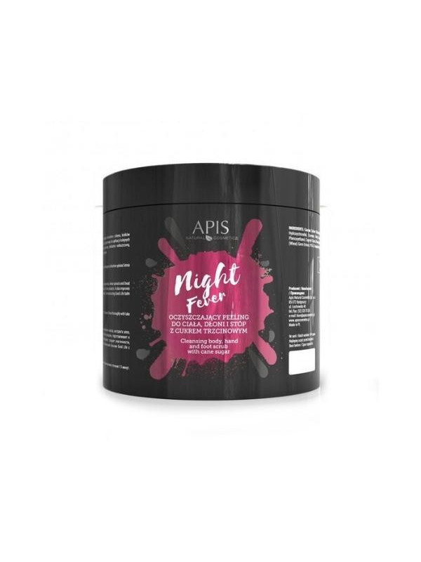 Apis Night Fever cleansing Peeling for body, hands and feet 700 g