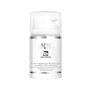 Apis Men Terapis Gladmakende crème voor mannen met Dode Zeemineralen 50 ml