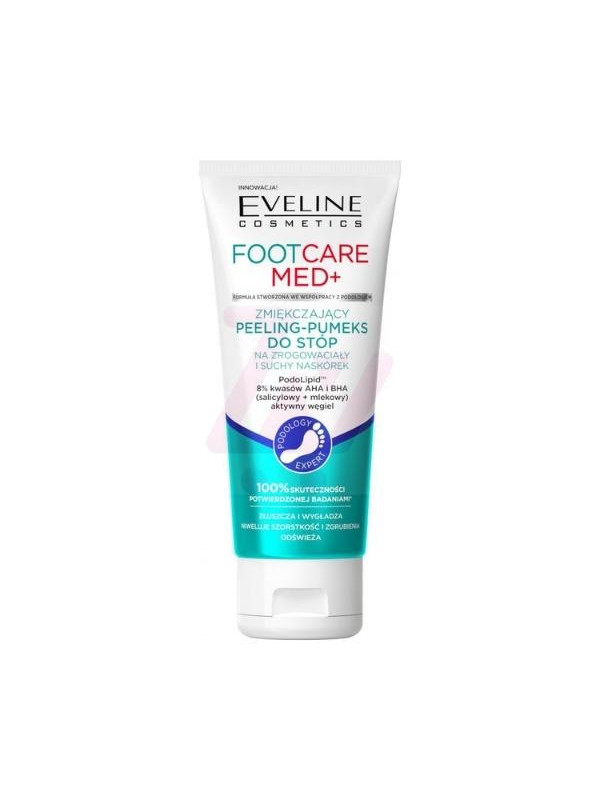 Eveline FootCare Med+ verzachtende Peeling - puimsteen voor voeten 100 ml