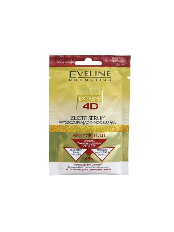 Eveline Slim Extreme 4D golden Anti-cellulite afslankend en modellerend Serum 15 ml