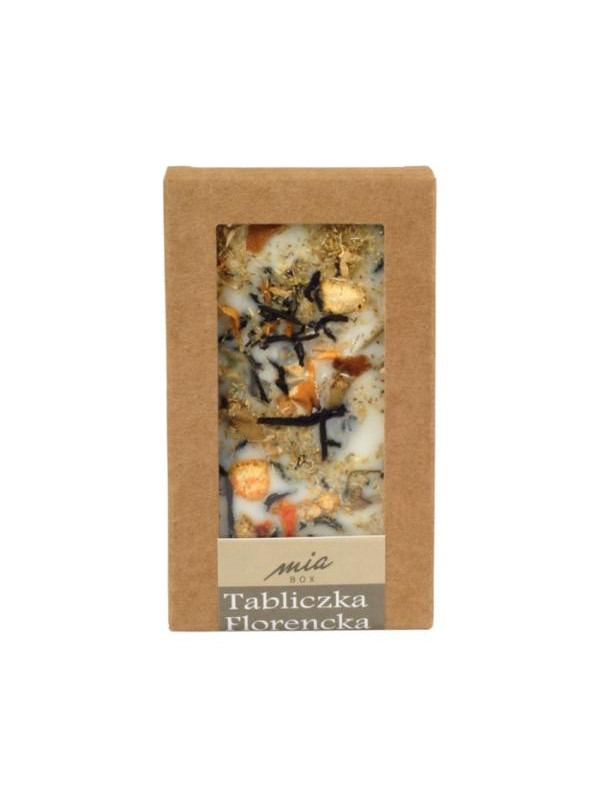 Tabliczka Florencka Tabacco 90% Soy Wax Organic Fragrance 30 g