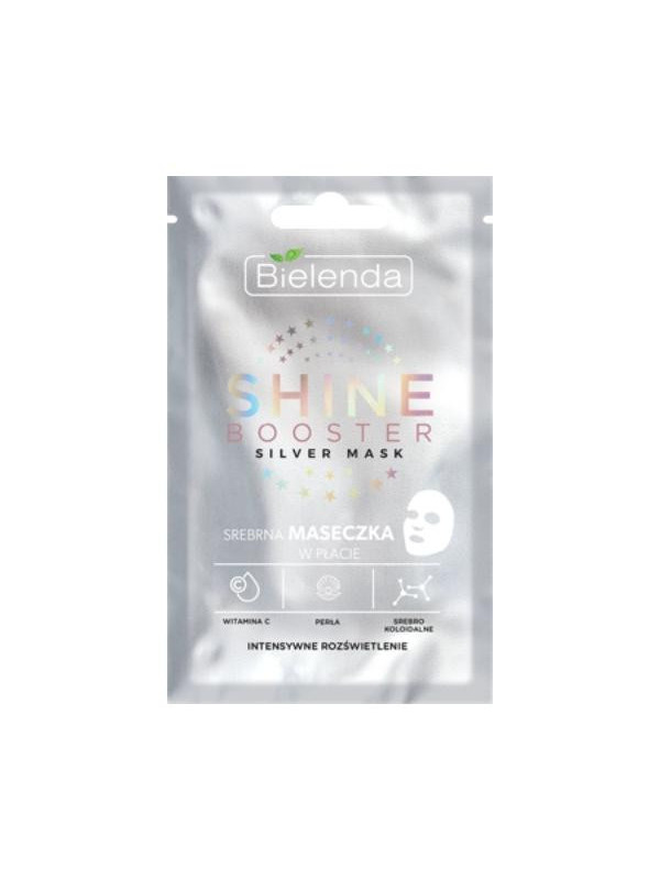 Bielenda SHINE BOOSTER silver Intensively brightening face mask 8 g