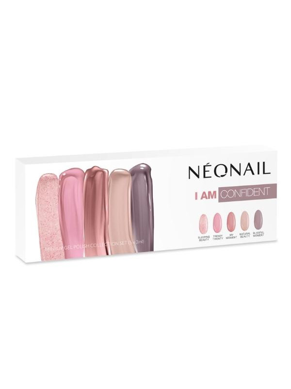 NeoNail I am confident is a set of 5 gel polishes