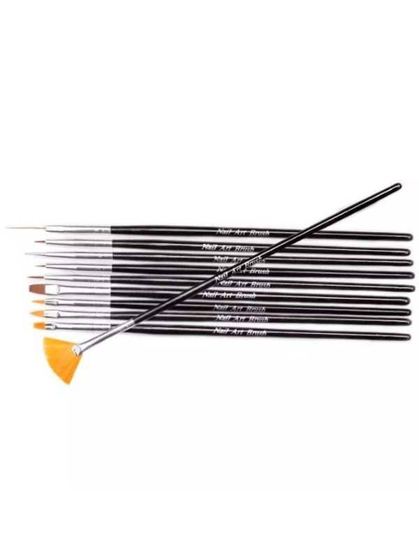 NeoNail Set of synthetic brushes 10 pieces