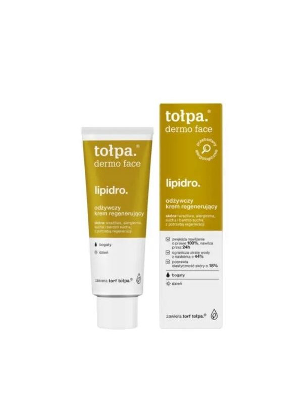 Tołpa Dermo Face Lipidro. Nourishing Regenerating Day Face Cream 40 ml