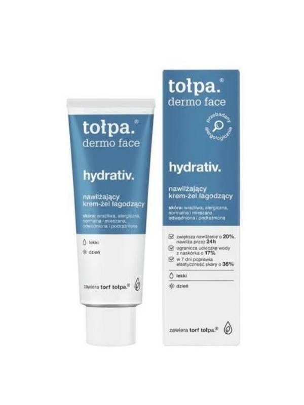 Tołpa Dermo Face Hydrativ. Hydraterende BB Hyaluronic Dag Gezichtscrème SPF30 40 ml