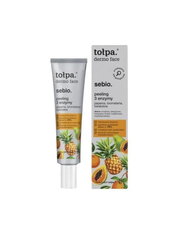 Tołpa Dermo Face Sebio. Peeling 3 enzymen 40 ml