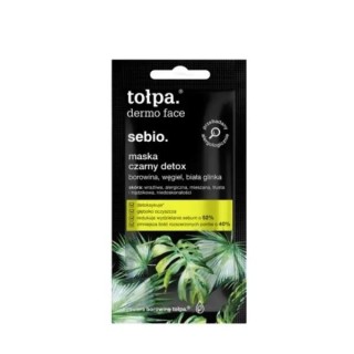 Tołpa Dermo Face Sebio. Face mask Black Detox 8 ml