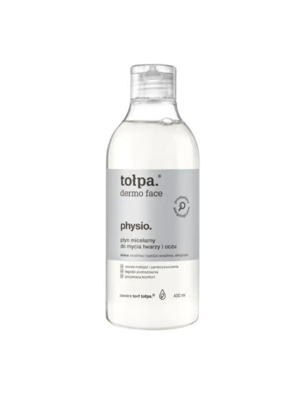 Tołpa Dermo Face Physio. Micellar liquid for washing face and eyes 400 ml