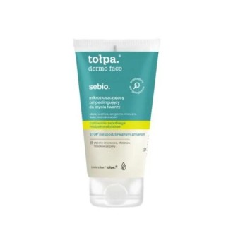 Tołpa Face Sebio. micro-exfoliërende peeling gel voor het gezicht