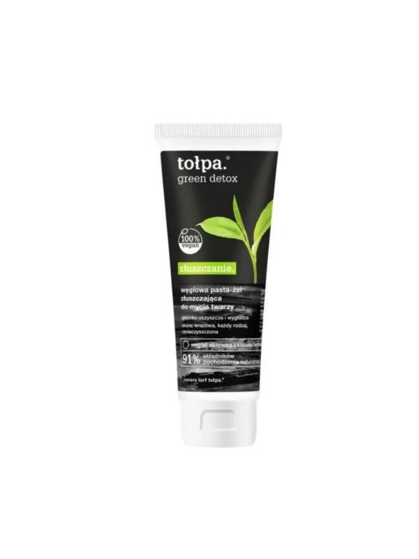 Tołpa Green Carbon exfoliation Paste-gel for washing the face