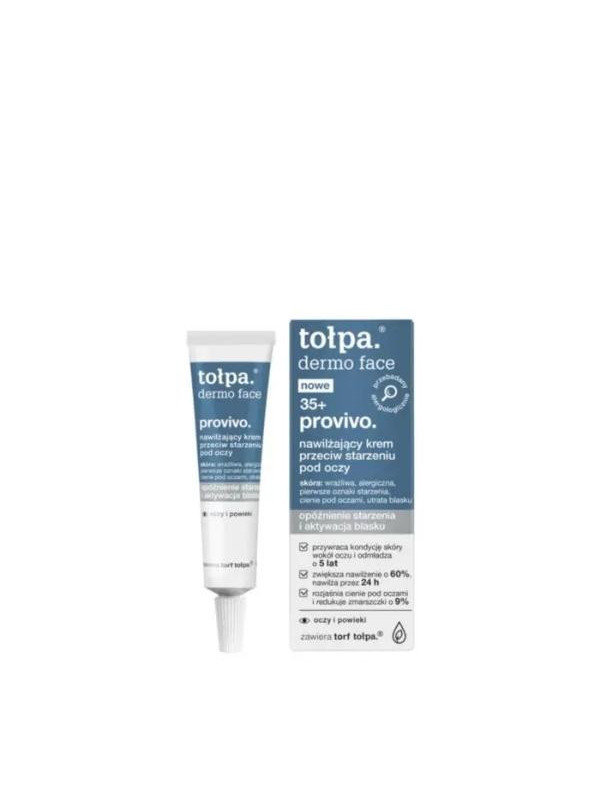 Tołpa Dermo Face 35+ Provivo. hydraterende anti-aging oogcrème