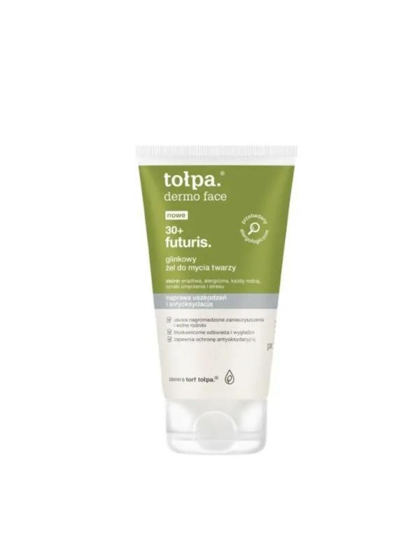 Tołpa Dermo Face 30+ Futuris clay face wash gel