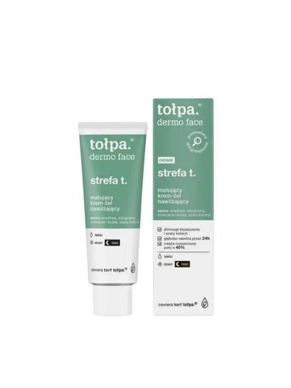 Tołpa Dermo Face Zone T. Hydraterende gezichtscrème-gel voor dag en nacht