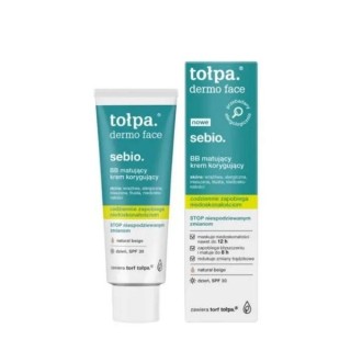 Tołpa Dermo Face Sebio. BB mattifying corrective face cream